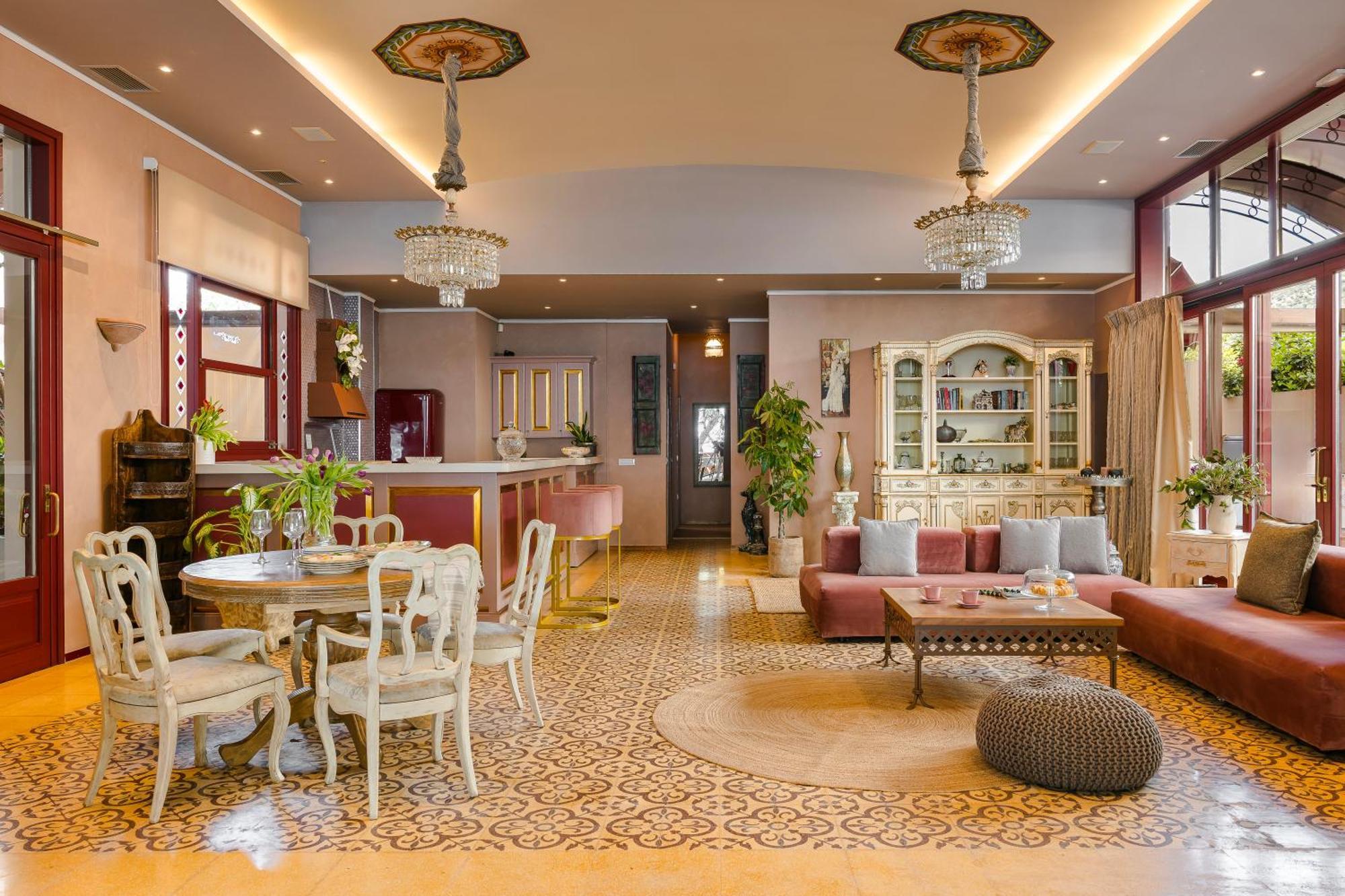 Scorpios Mansion / Downtown Skala / Seaside Villa Luaran gambar